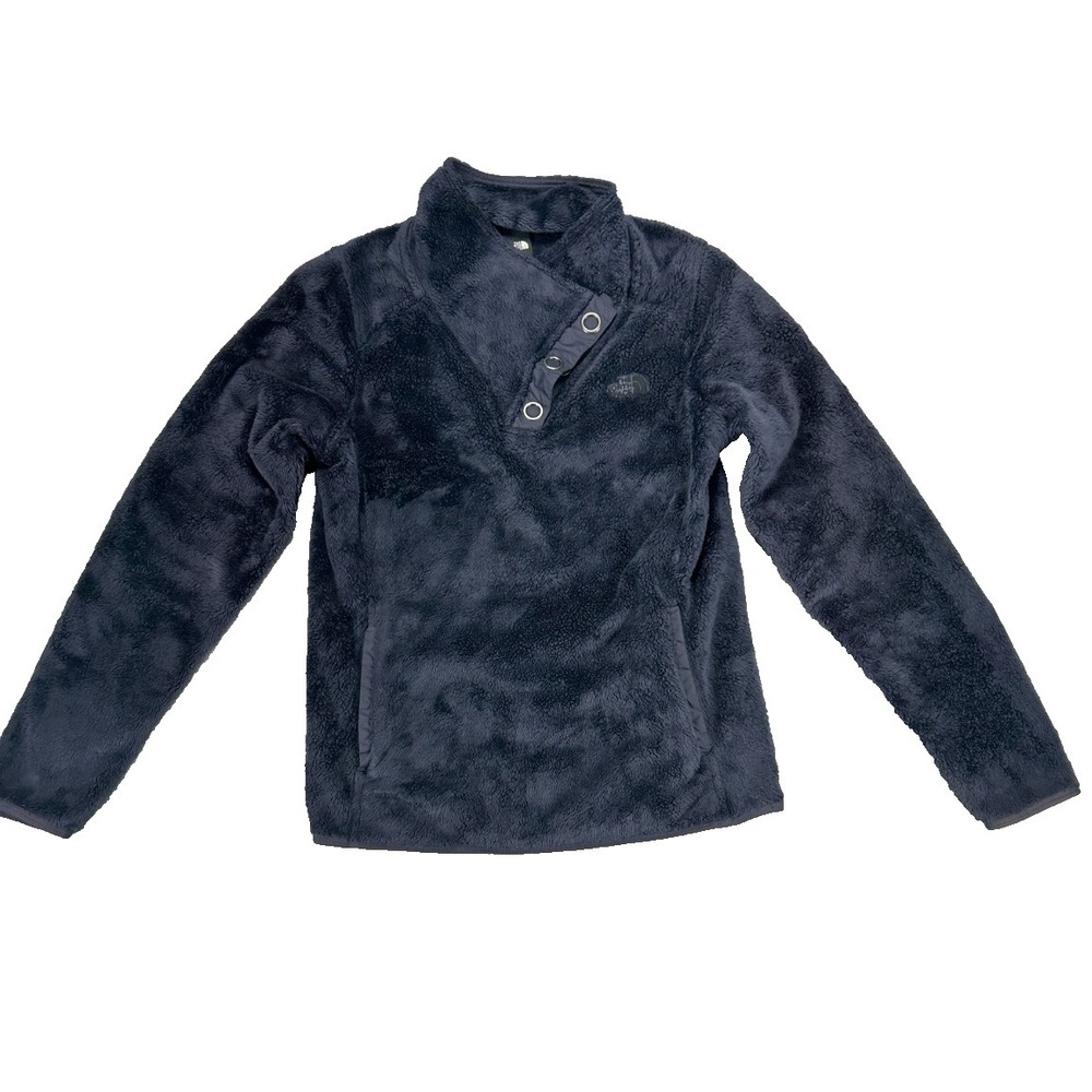 The North Face Pullover Medium Women's Fuzzy‎ Outdoor Casual Hiking Pockets - Picture 3 of 15
